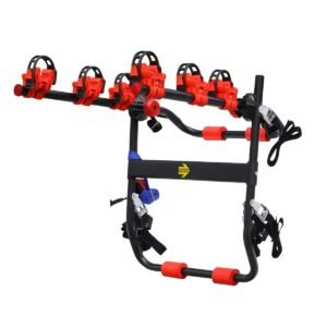 PORTA BICICLETAS UNIVERSAL MOMO PARA AUTOS Y SUV (PARA 3 BICICLETAS)