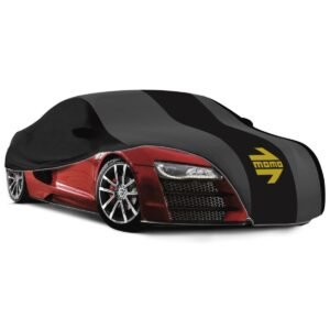 FUNDA CUBRE AUTO MOMO DE 3 CAPAS TALLE XL MEDIDAS 458X488 CM