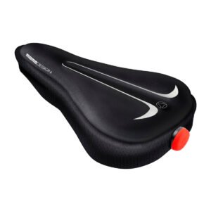 FUNDA CUBRE ASIENTO DE BICICLETA MOMO C/GEL + LED